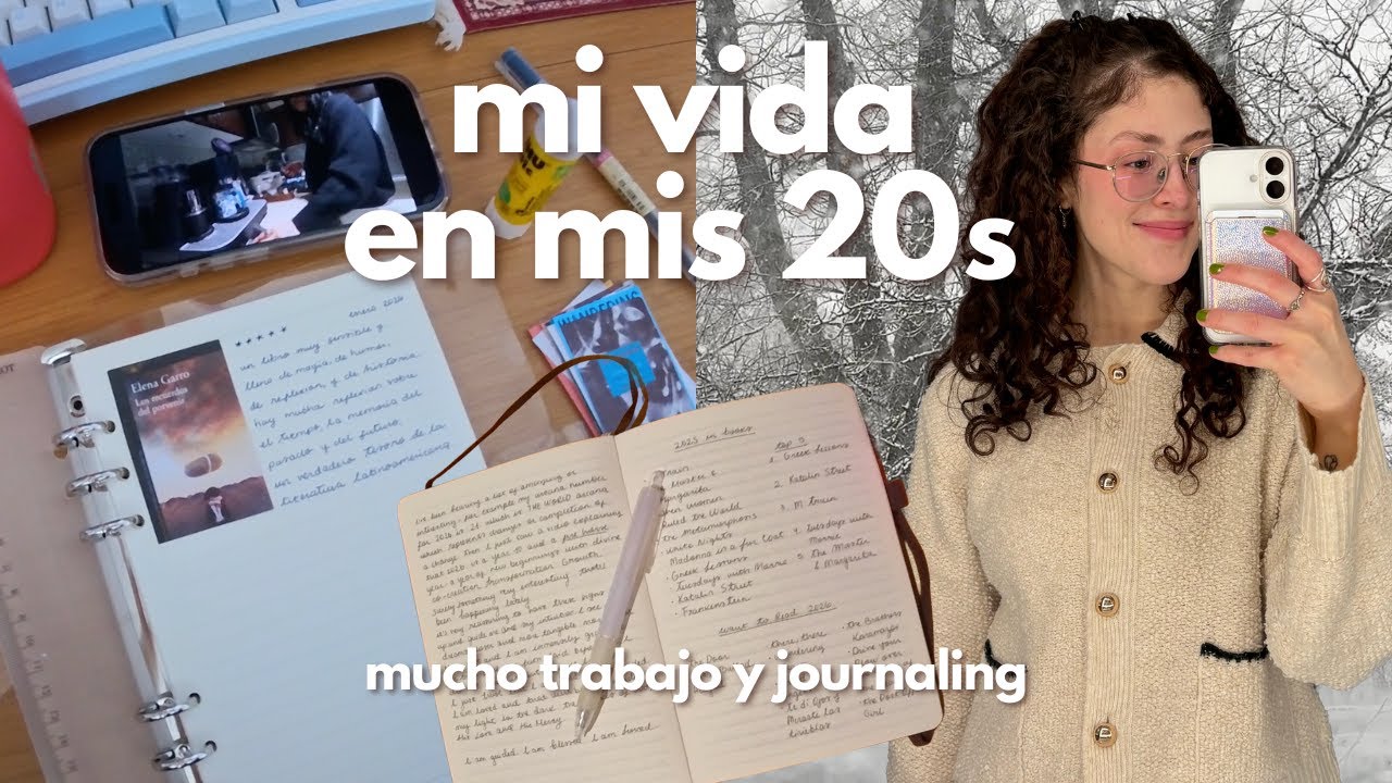weekly vlog: días de enero, mi trabajo, café, y journaling
