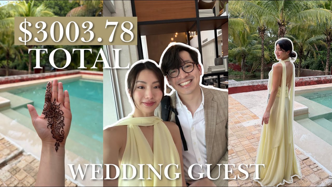How much does it cost to be a wedding guest in 2026? | Mexico vlog