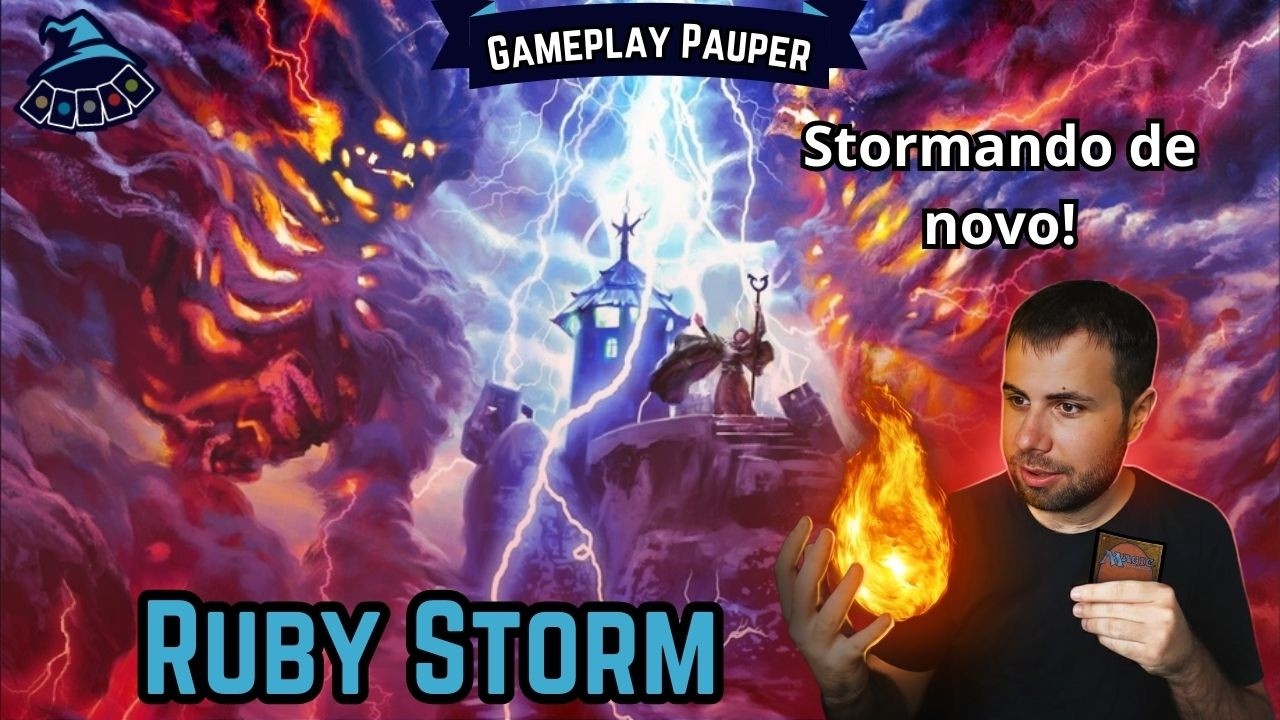 (GAMEPLAY PAUPER) Ruby Storm!