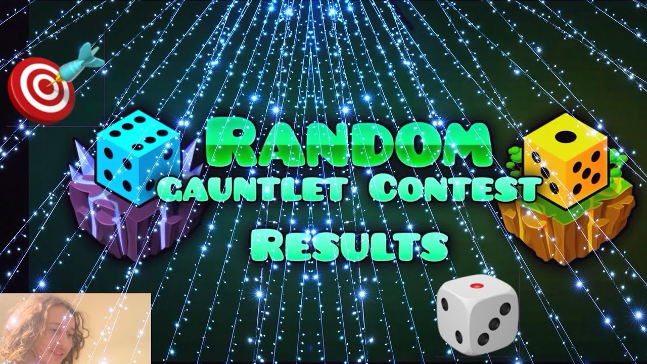 Reacting To The Results Of The Random Gauntlet Contest.