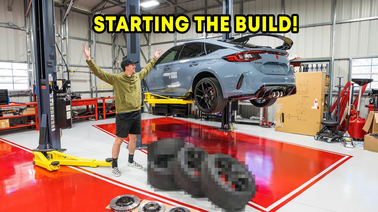 FIRST MODS FOR OUR NEW FL5 CIVIC TYPE R!
