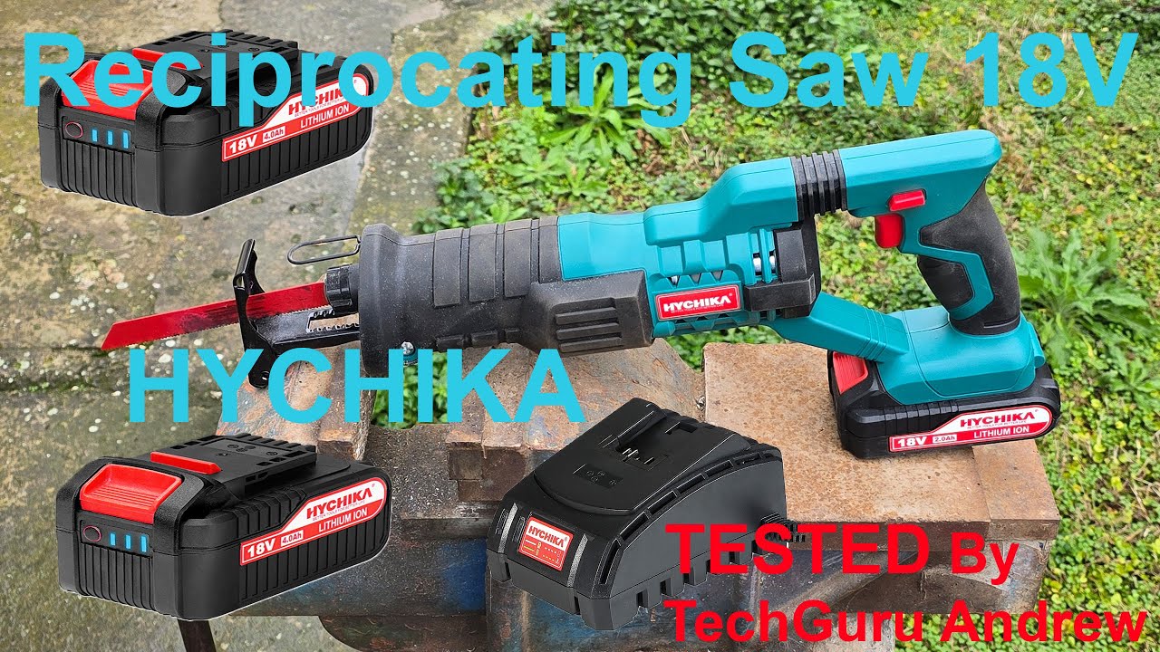 Hychika Cordless Reciprocating Saw 18V