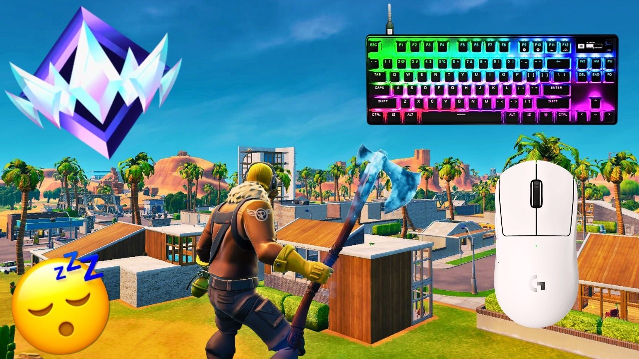 SteelSeries Apex Pro TKL ASMR 😴 Fortnite OG Ranked Reload 🏆 Satisfying Keyboard Fortnite 240 FPS 4K
