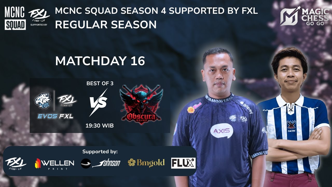 LIVE - MCNC SQUAD S4 SUPPORTED BY FXL !! EVOS FxL Vs OS