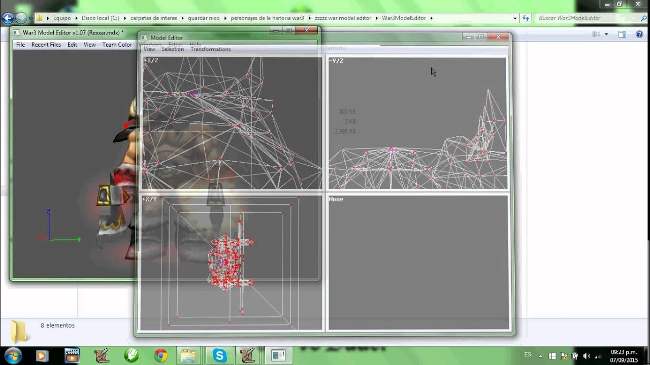 tutorial war3 model editor