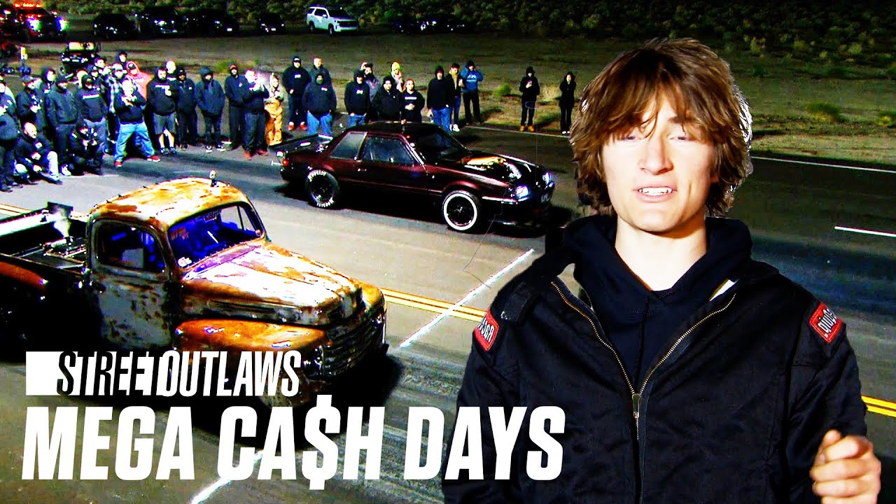 High-Stakes Race! Brent vs. Caden | Street Outlaws: Mega Cash Days | Discovery