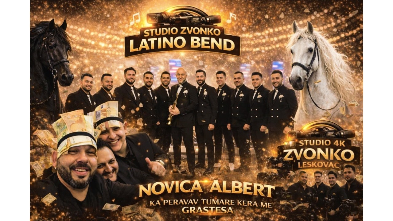 KA PERAVAV TUMARE  KHERA ME GRASTENCA LATINO BEND  NOVICA JASAREVIC ALBERT BATIJAREVIC STUDIO ZVONKO