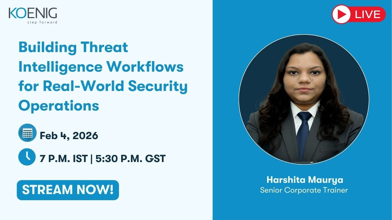 Building Threat Intelligence Workflows for Real-World Security Operations