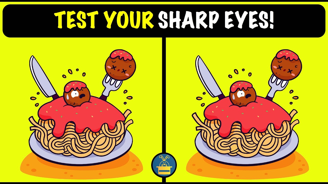 Spot the Difference Puzzles ! (HARD) | TEST YOUR SHARP EYES!