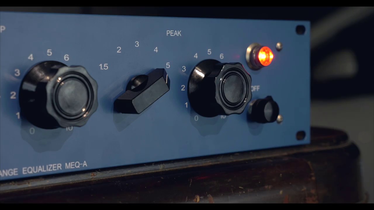 AudioScape - MEQ-A Official Demo - All Tube Midrange Equalizer