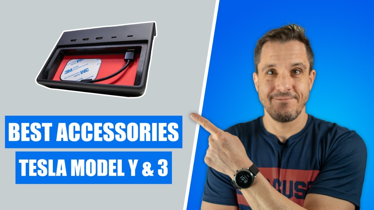 Best Accessories for Tesla Model Y & 3 - Jeda USB Hub