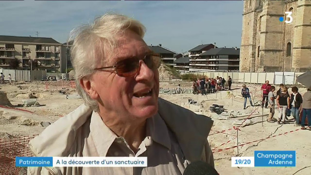 Journ&eacute;es du patrimoine : visite du chantier de fouilles de la basilique Saint-Remi &agrave; Reims