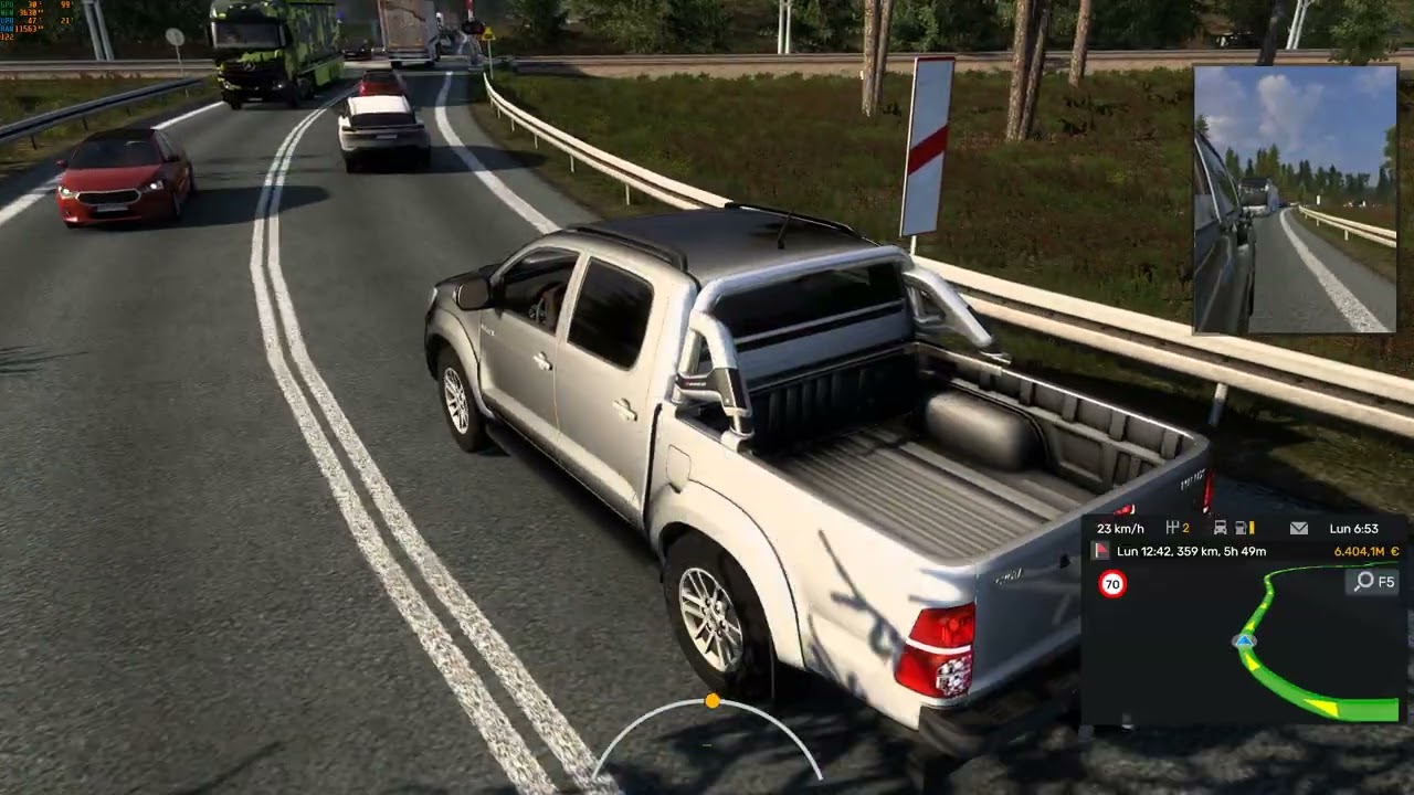 ETS 2 MODS: TOYOTA HILUX 2015 🤯 Prueba de POTENCIA (Gameplay 2026)