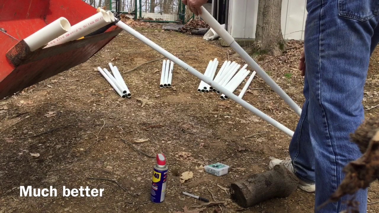 Modifying a Harbor Freight Car Port