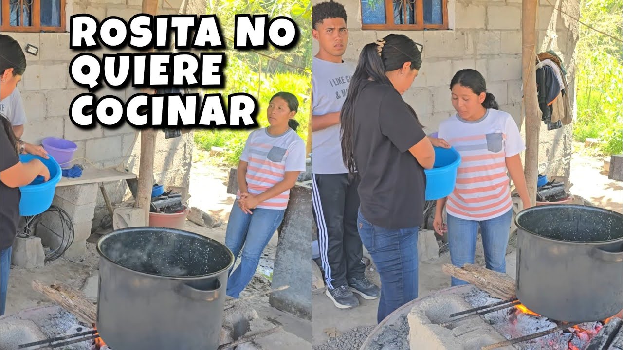 Rosita Ya No Tiene Remedio😡NO QUIZO COCINAR Y FUE LA PRIMERA EN COMER