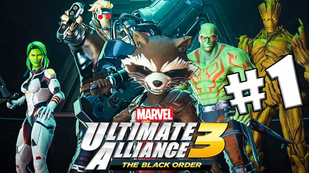 Marvel Ultimate Alliance 3: The Black Order Gameplay Walkthrough Part 1 (Nintendo Switch)