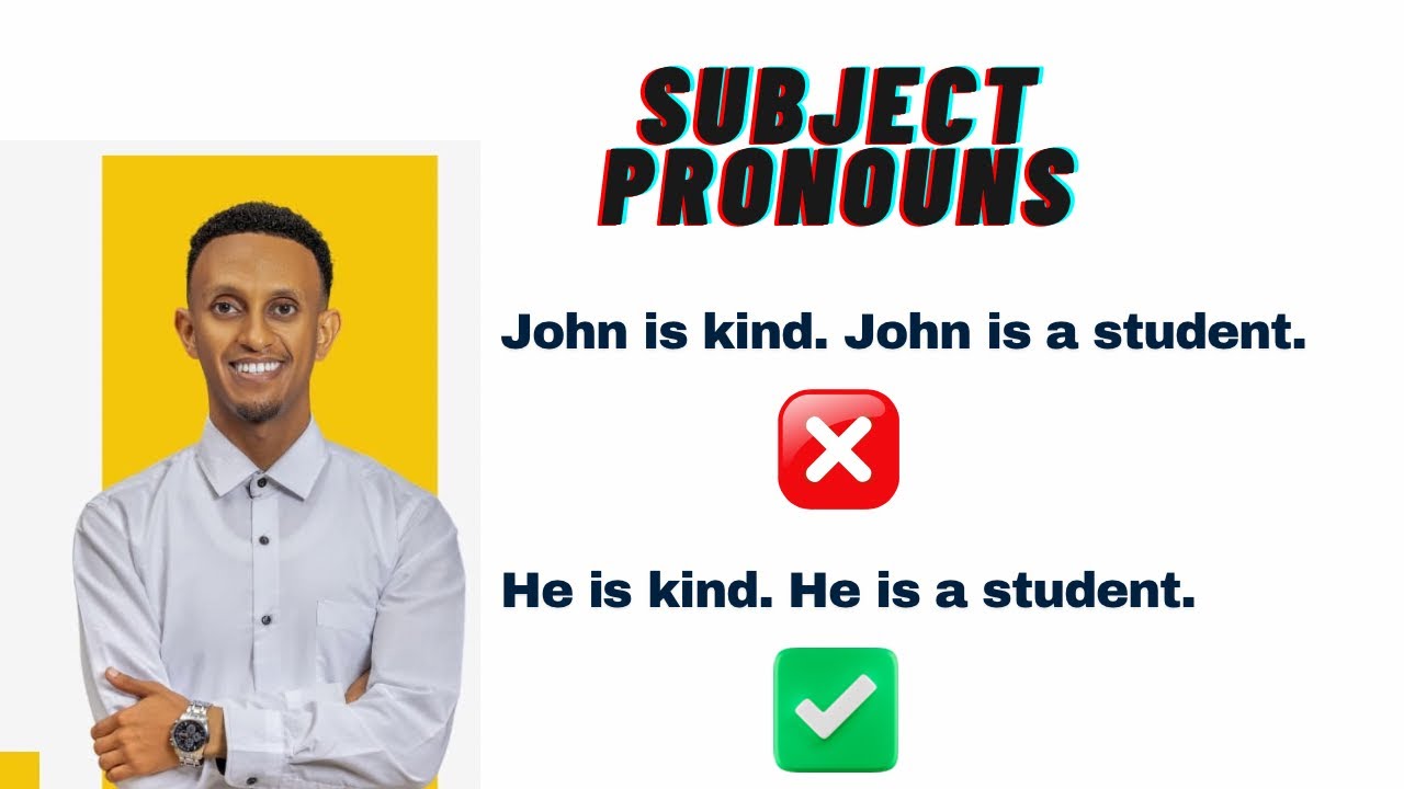 Subject Pronouns (I, You, We, They, He, She, It)  _ 2026