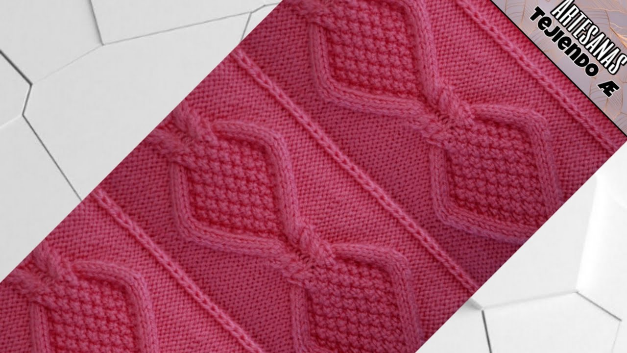 #105 - PUNTO A DOS AGUJAS / knitting patterns / Estefany