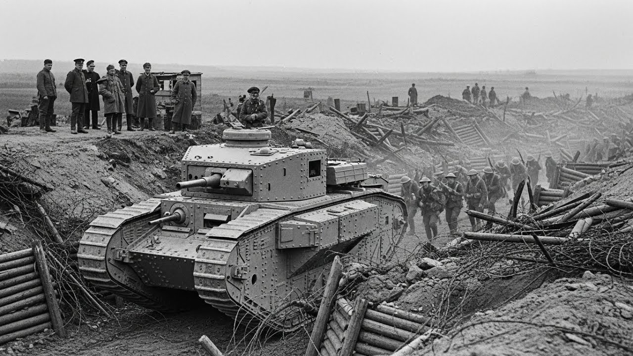 British Generals Laughed at the Tank Until It Tore Through No Man’s Land