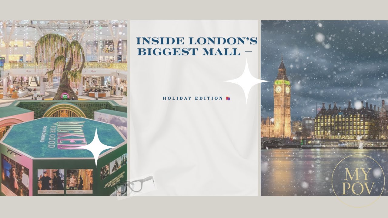 POV: Westfield London at Christmas 🎄 Cafés, Wicked Tree, Designer Stores & Festive Chaos