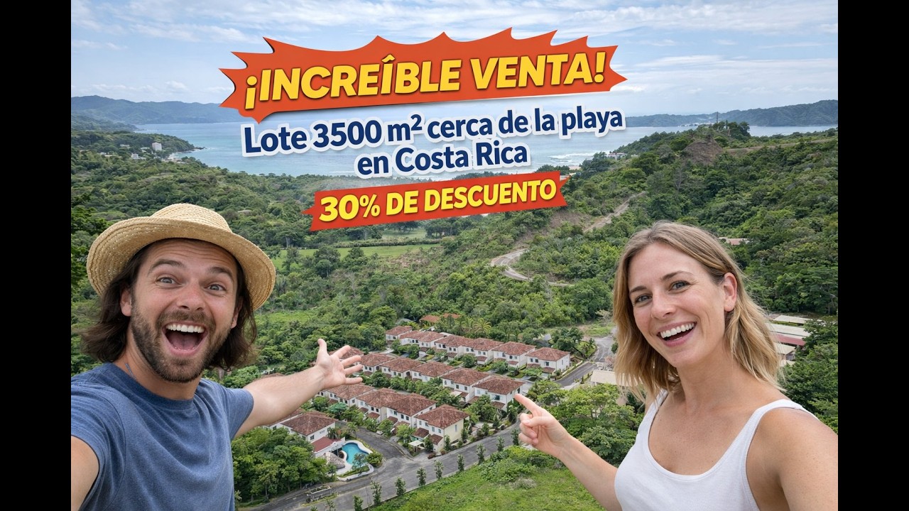 Lote 3500m2  - Las Nubes Costa Rica, Jacó - 30%
