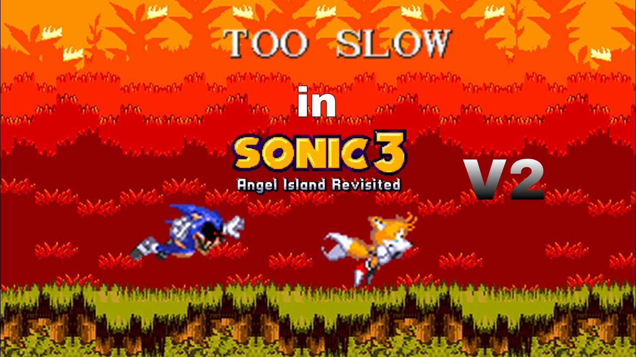 Too Slow Pepfur Mix In Sonic 3 AIR V2 | Confronting Yourself Final Zone | Sonic 3 AIR Mods 
