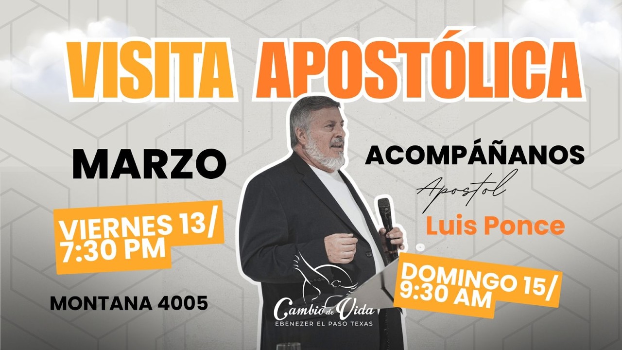 Apóstol Luis Ponce | Visita apostólica | 13-03-2026