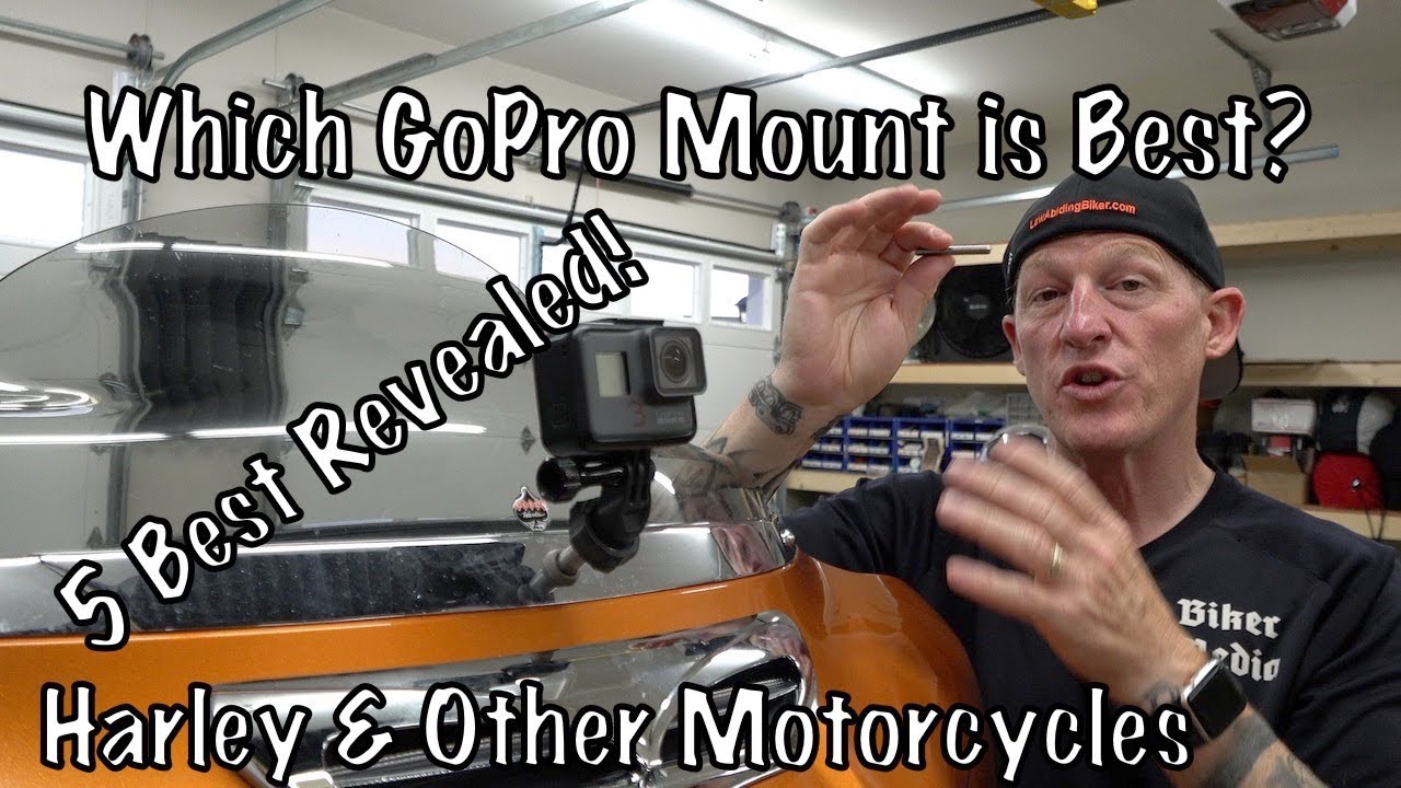 Best 5 GoPro Action Camera Mounts for Harley-Davidson & Other Motorcycles