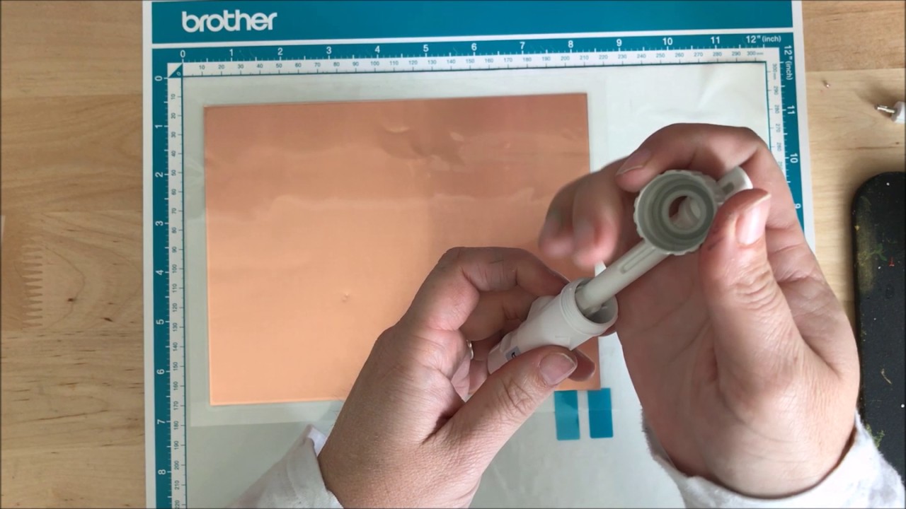 Embossing with the ScanNCut