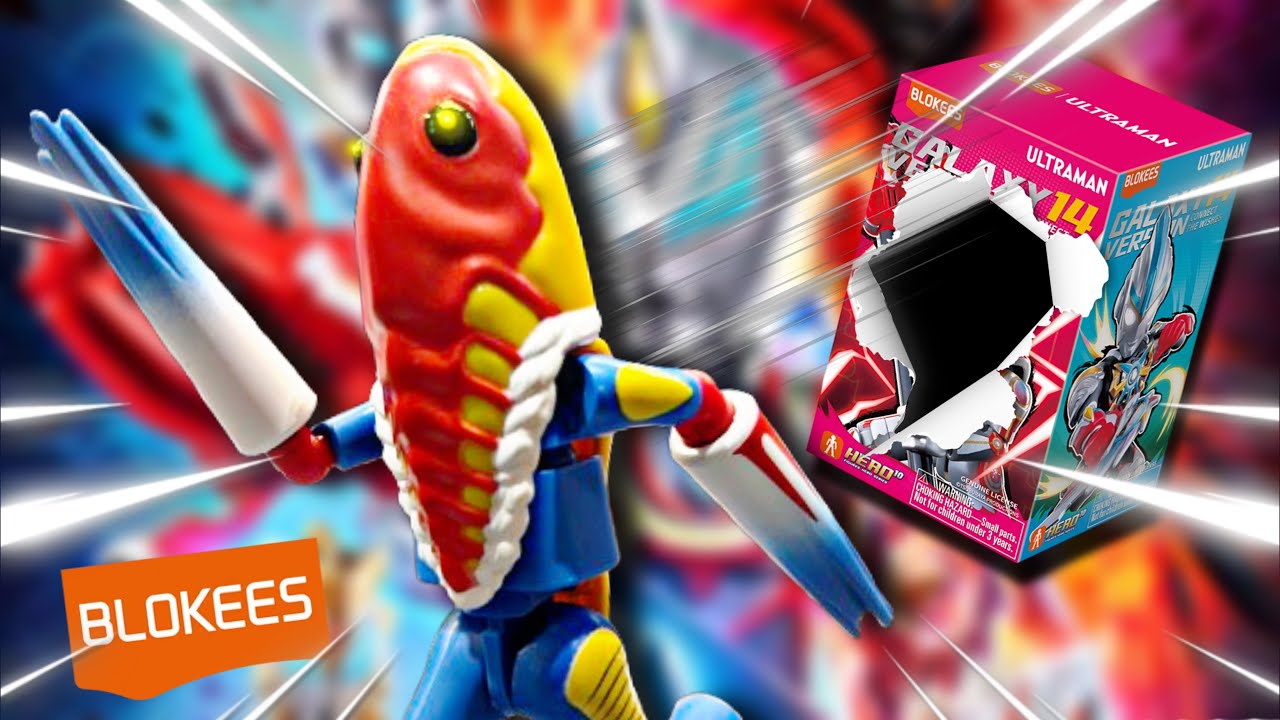 Blokees Ultraman Galaxy Version: 14 is…Interesting To Build…