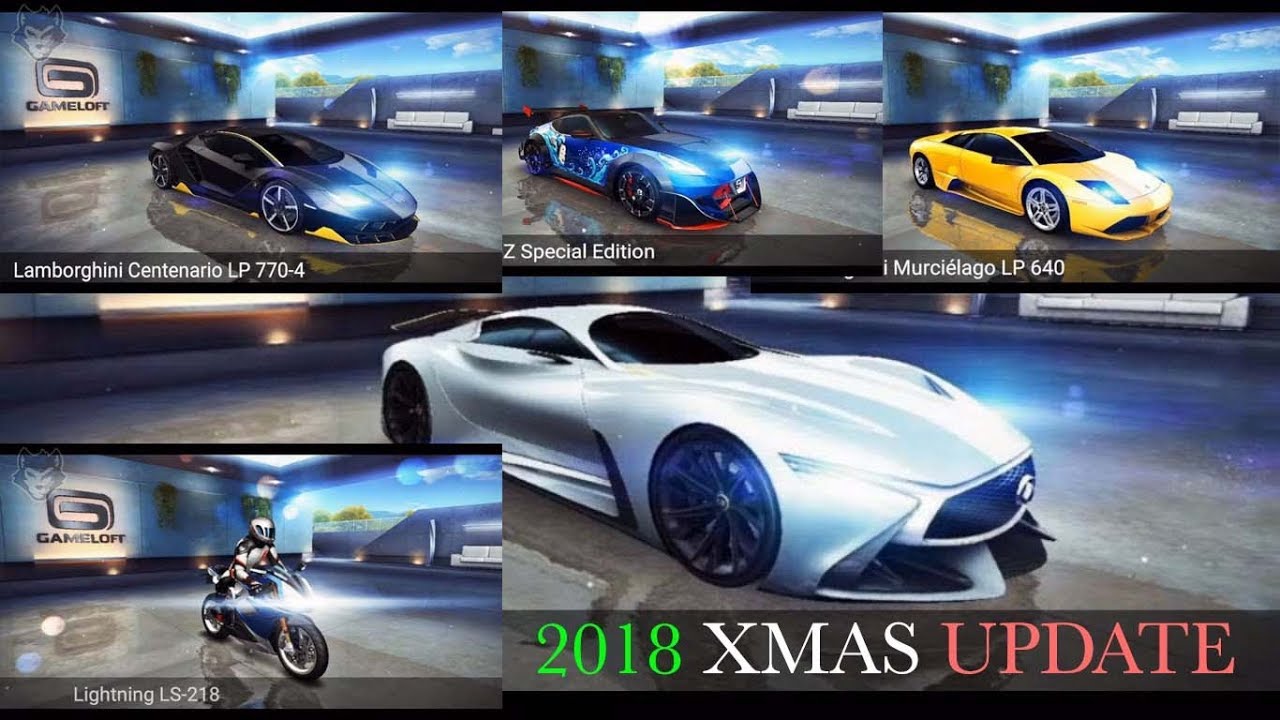 Asphalt 8: Christmas Update 2018 [Car Stats Predictions]