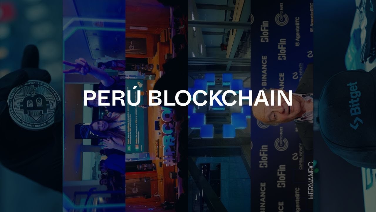 THE FUTURE IS BUILT IN PERU | Peru Blockchain Conference 2025 | Sony FX30