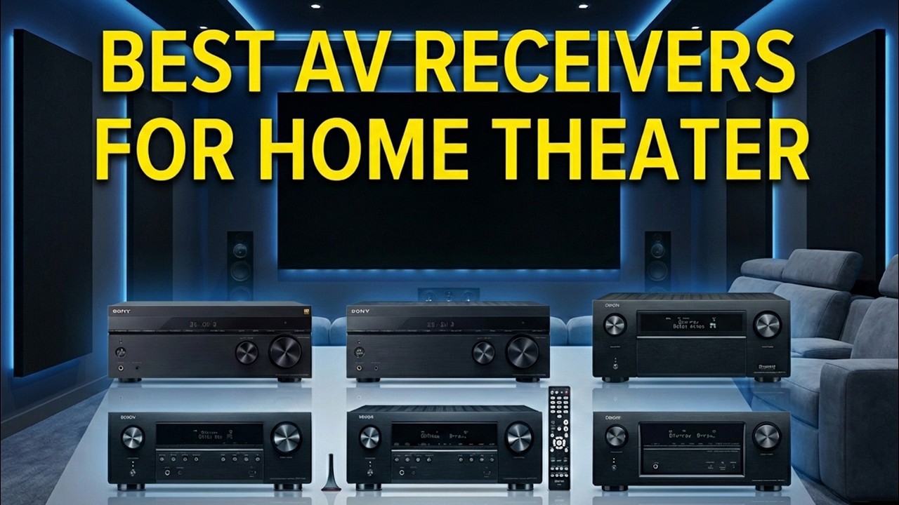 8 Best AV Receivers for HOME THEATER in 2026  – Ranked From Budget to Ultimate Flagship!