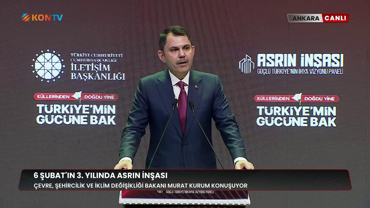 ASRIN İNŞASI, GÜÇLÜ TÜRKİYE'NİN İHYA VİZYONU -  9 ŞUBAT 2026