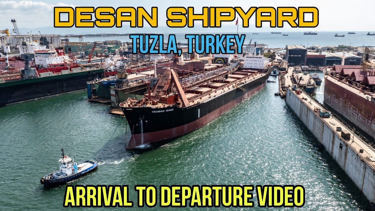 DESAN SHIPYARD DRY DOCK | TUZLA TURKEY | Arlon GT