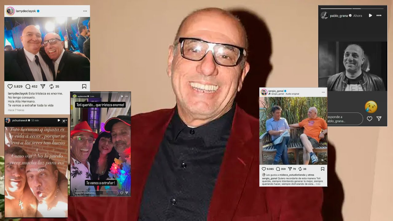 SE APAGARON LAS RISAS: AS&Iacute; DESPIDIERON A TOTI CILIBERTO SUS EMBLEM&Aacute;TICOS COMPA&Ntilde;EROS DE SHOWMATCH