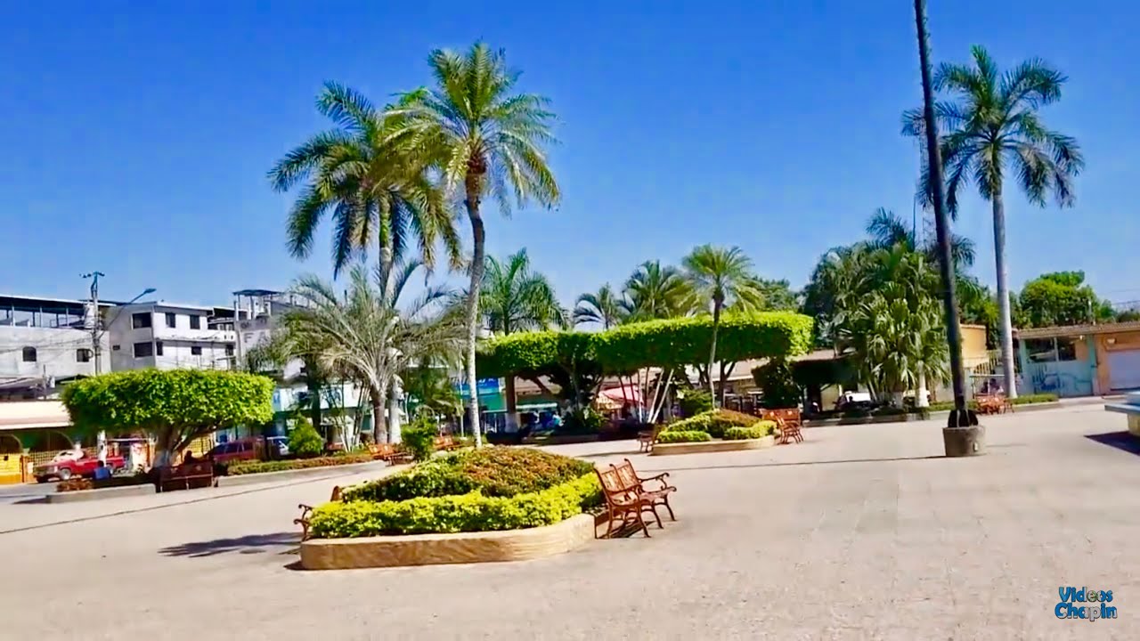 UN RECORRIDO POR LAS CALLES DE TECUN UMAN 4/4 Por el parque