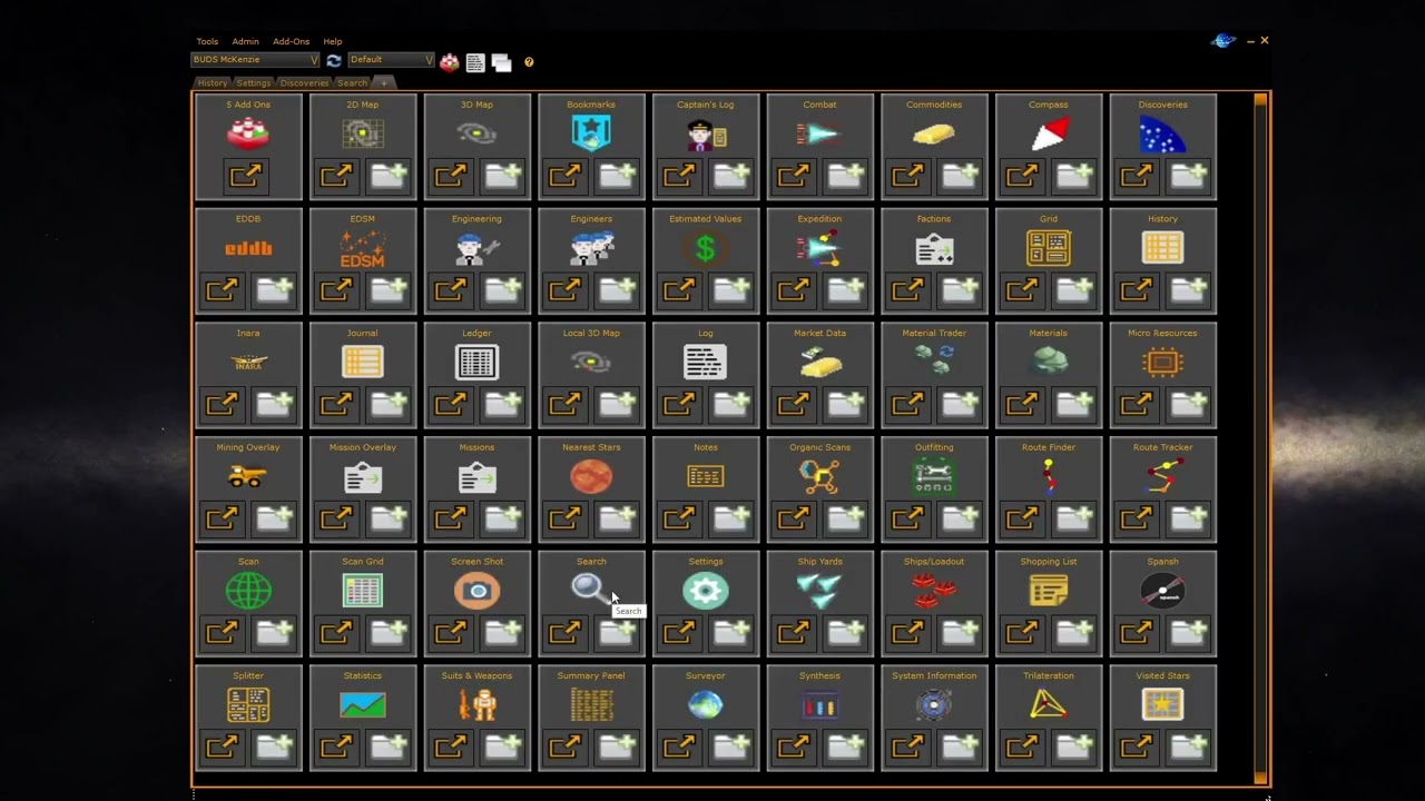 Elite Dangerous Discovery Episode 12 Discoveries, Searches