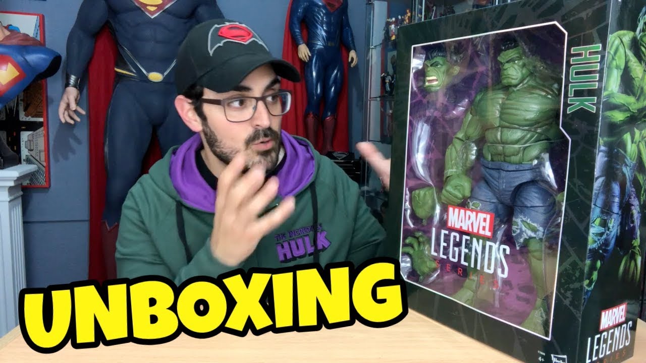 Abriendo el HULK de Marvel Legends...¡y es BESTIAL!