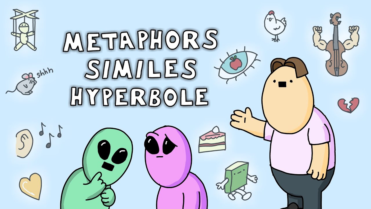 Metaphors, Similes & Hyperbole: Figurative Language Explained