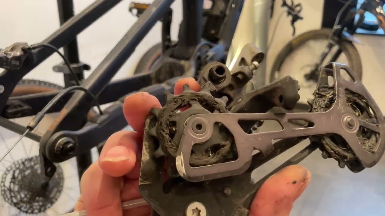 Orbea Rise cadre sous garantie démontage Orbea Rise frame under warranty disassembly