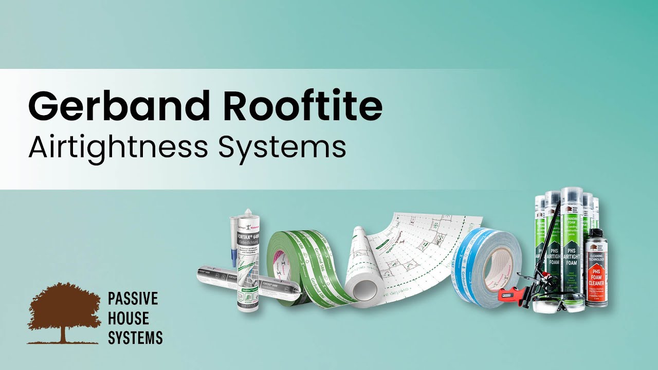Gerband Airtightness Products | Available from Passive House Systems