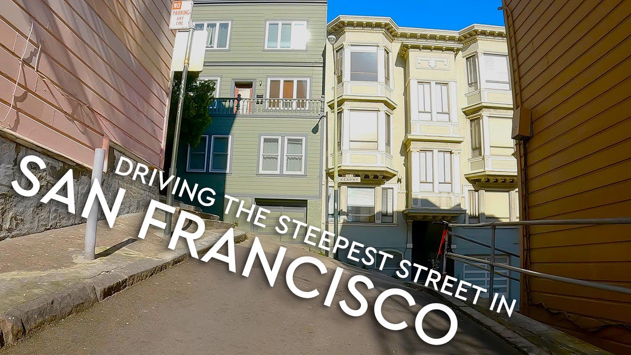 Driving the Steepest Street in San Francisco!