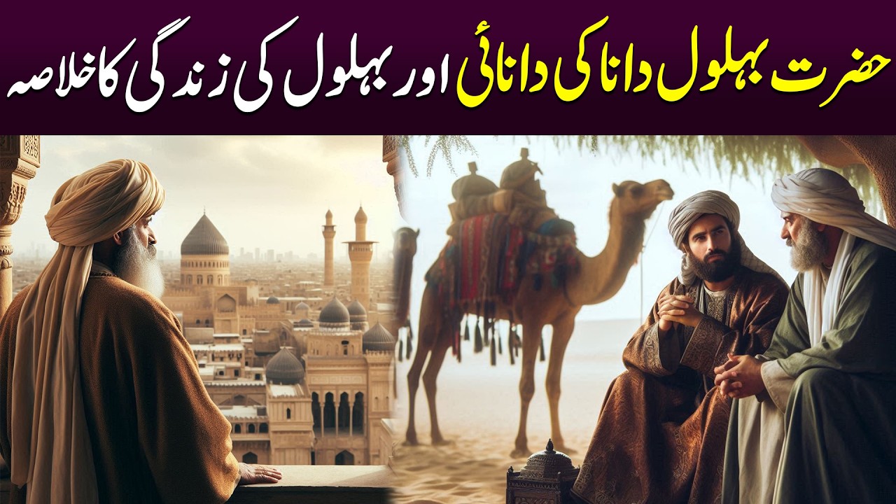 Hazrat Behlol Dana Ki Danai Aur Bahlol Ki Zindagi Ka Khualas | Rah E Hayat Official