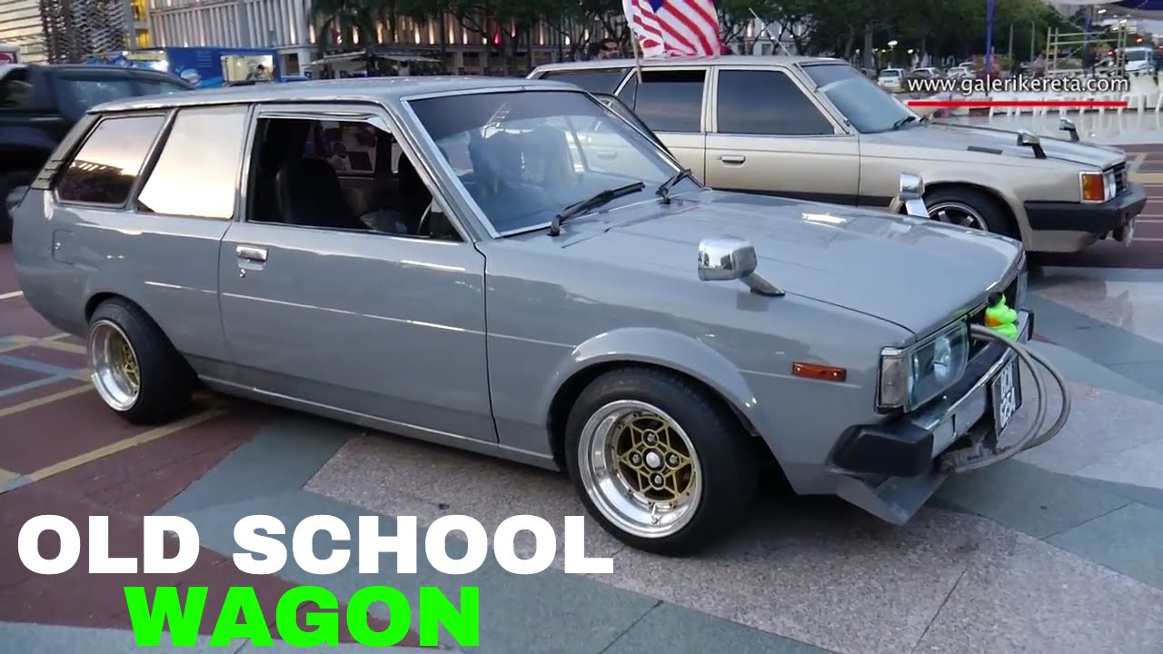Toyota Corolla Wagon JDM | Old School Car | Modified Autoshow Restoration
