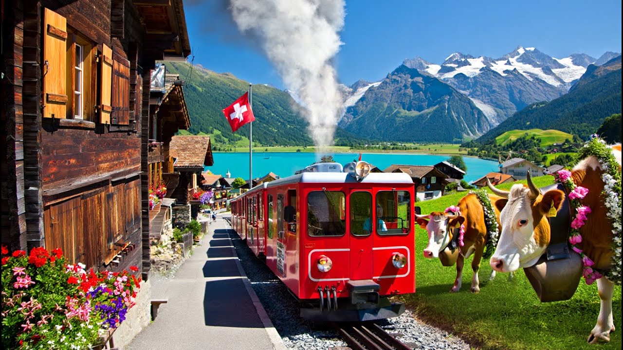 What Makes Lake Brienz So Magic? Most Beautiful Alpine Village | Walking Tour | Switzerland 4K 🇨🇭