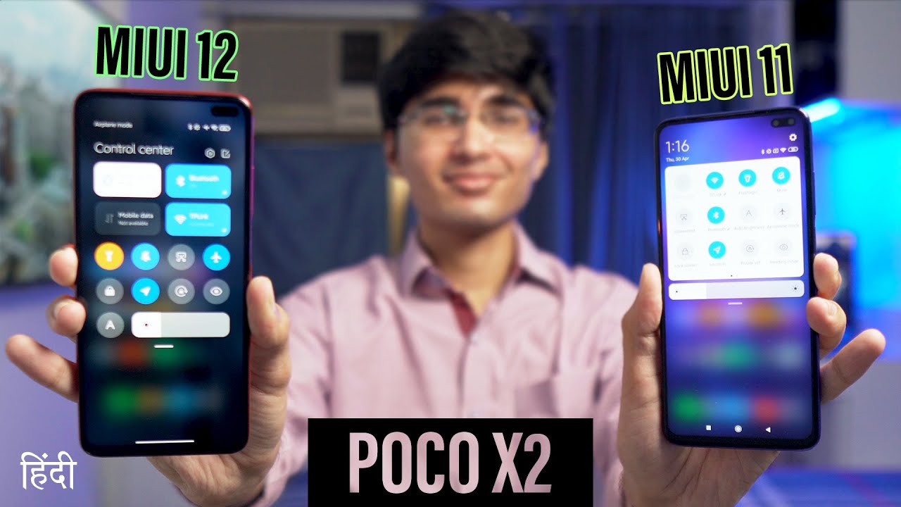 Poco X2 MIUI 12 Hands On Review (Hindi) vs MIUI 11🔥Xiaomi Copied Apple