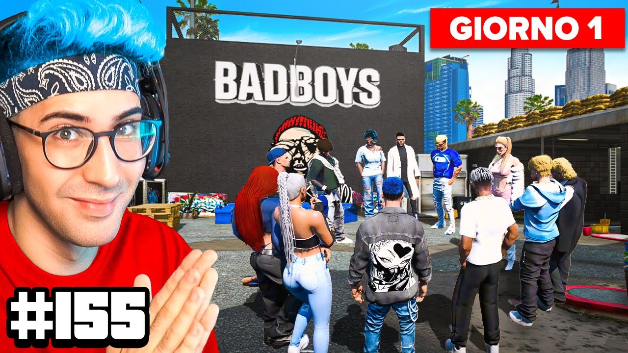 I NUOVI BAD BOYS e il NUOVO GHETTO su GTA5 RP FiveM (TEKTEK EP.155)