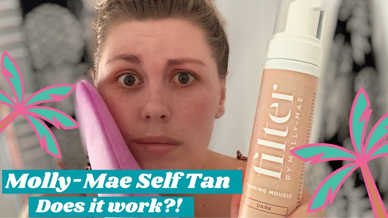 South African tries Molly-Mae&rsquo;s Filter Self Tan | First time using self tan😳
