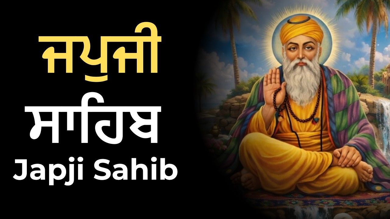 Japji Sahib Da Path \\ Nitnem Japji Sahib \\ ਜਪੁਜੀ ਸਾਹਿਬ ਦਾ ਪਾਠ \\ Full Path Japji Sahib